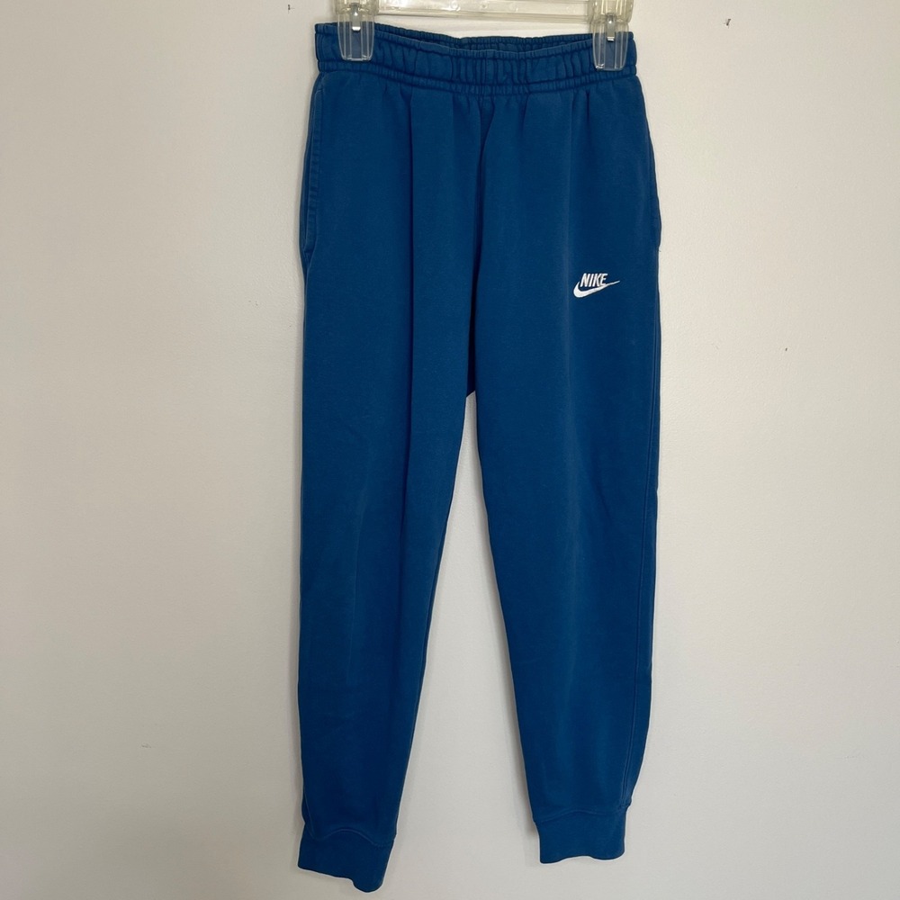 Nike Sweatpants Women's S Blue Athletic Lounge Joggers Pull On Pants